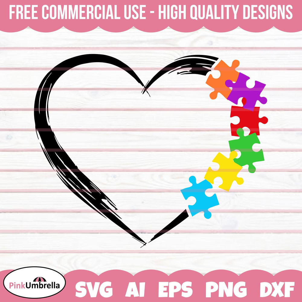 Autism svg, Autism Awareness Puzzle Line Heart SVG, autism Awareness svg, svg Files for Cricut, Autism Ribbon Svg, Autism Awareness Svg.jpg