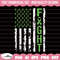 Bile Duct Cancer Fight USA Flag Svg, Cancer Ribbon SVG, Bile Duct Cancer Awareness SVG, Green Cancer Ribbon svg, svg cut file for Cricut.jpg