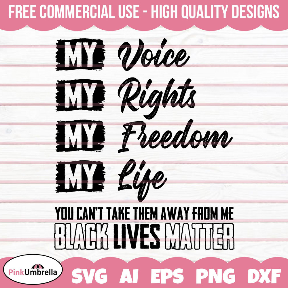 Black History Svg, Voice My Rights Freedom Svg, Melanin Svg, African American Svg, Black History Month, Black History Png, Black Culture Svg.jpg