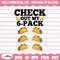 Check Out My Six Pack Tacos Funny Workout Svg, Fiesta Party Svg, Fiesta Svg, Sombrero Svg, 0 Mexican Svg, Cinco de Mayo Png.jpg