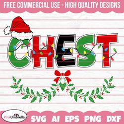 chest nuts svg, christmas couple shirts svg, funny christmas svg, adult christmas, chest nuts shirts, merry christmas sv