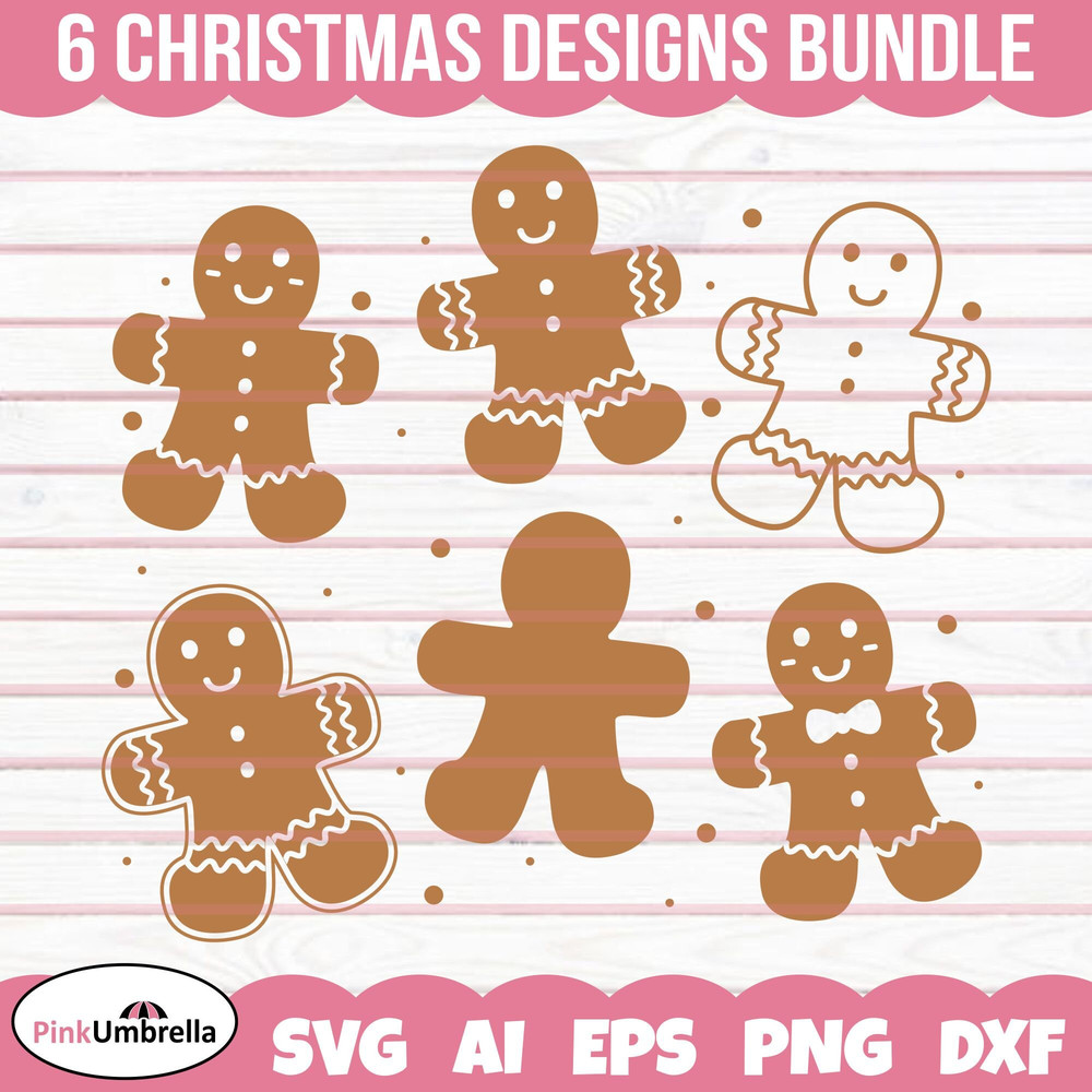 Christmas Gingerbread Svg, Christmas Svg, Gingerbread Man Svg, Gingerbread Man, Christmas Clip Art, Cut Files, Cricut, Silhouette File.jpg