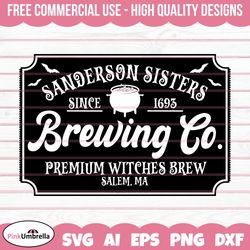 sanderson sisters brewing co svg, hocus pocus svg, halloween svg, witchs brew svg, sanderson svg, hocus pocus png, zero