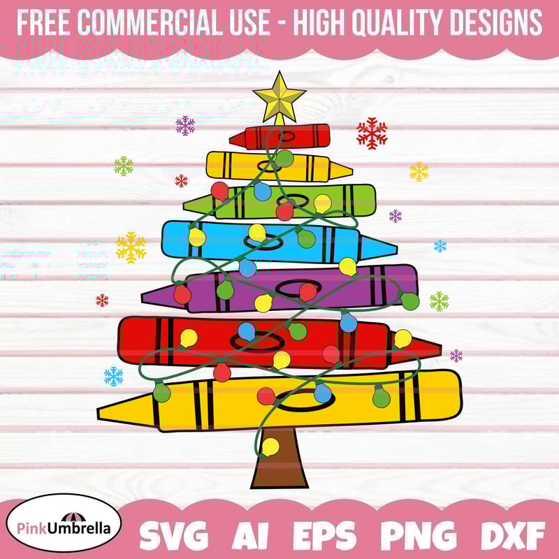 Teacher Christmas Svg, Crayon Tree Light Svg, Gifts Student Shirt, Teacher Christmas Gift, School Christmas Svg, Merry Christmas, Christmas.jpg