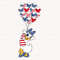 America Flag Balloon Png, Fourth of July Png, July 4th Png, American Flag Png, Freedom Png, Independence Day Png, Duck Sublimation Design.jpg