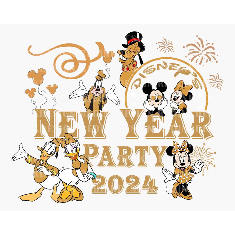 Happy New Year SVG, Firework Mouse Svg, Mouse And Friends Svg, New Year Holiday Svg, Magic Kingdom Svg, Mouse New Year Svg, Digital Download.jpg
