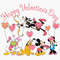 Happy Valentine Svg, Valentine Balloons Svg, Funny Valentine's Day, Valentines Day Svg, Mouse And Friends Svg, Valentines Heart, Cricut File.jpg