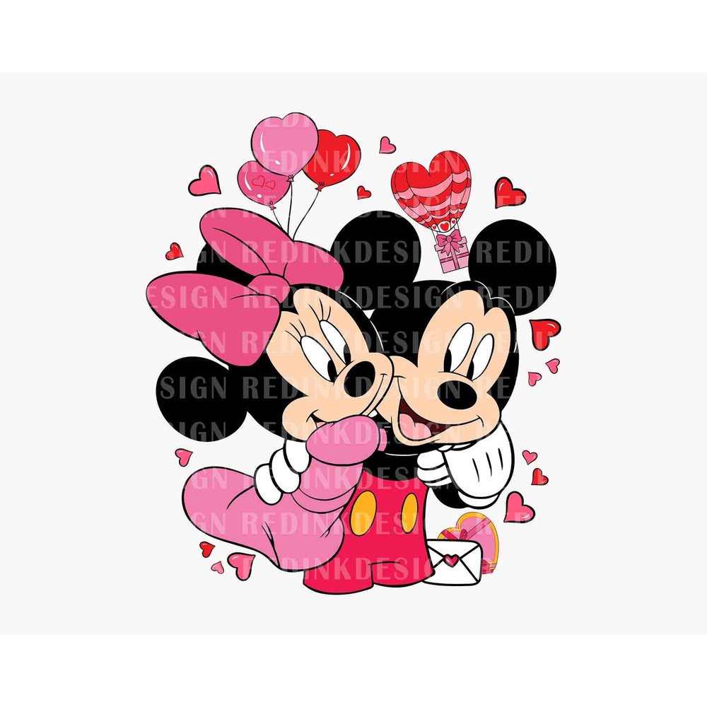 Happy Valentine's Day Svg, Magical Mouse Couple Svg, Valentines Day Svg, Honey Moon Svg, Valentine Shirt Design, Cupid Lover Svg, SVG File.jpg