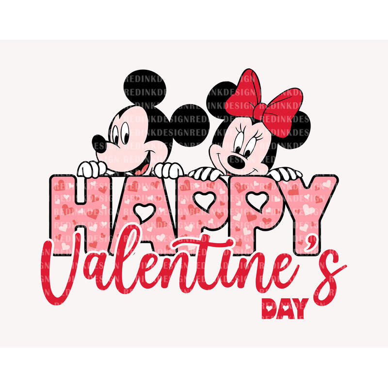Happy Valentine's Day Svg, Mouse Love Svg, Funny Valentine's Day, Honey Moon Holiday Svg, Valentine's Day, Retro Valentines SVG File.jpg