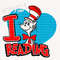I Love Reading Svg, Little Miss Thing Svg, Teacher Life Svg, Cat Hat, The Thing, Read Across America, Reading Svg, Teacher Gift Svg Png.jpg