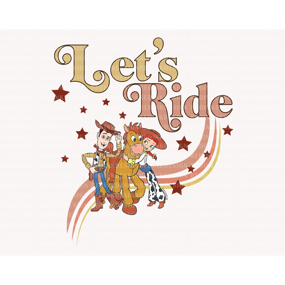 Let's Ride Svg, Cowboy Svg, Family Trip Svg, Magical Kingdom Svg, Vacay Mode Svg, Family Vacation Shirt, Friendship Svg Png Digital Download.jpg
