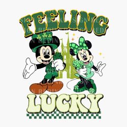 magical mouse st patrick day png, lucky shamrock png, shenanigan png,, st patricks day 2024 png,, feeling lucky patrick