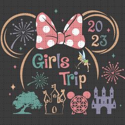 retro girls trip png, family vacation png, family trip png, magical kingdom, mouse head, mouse trip png, vacay mode png,