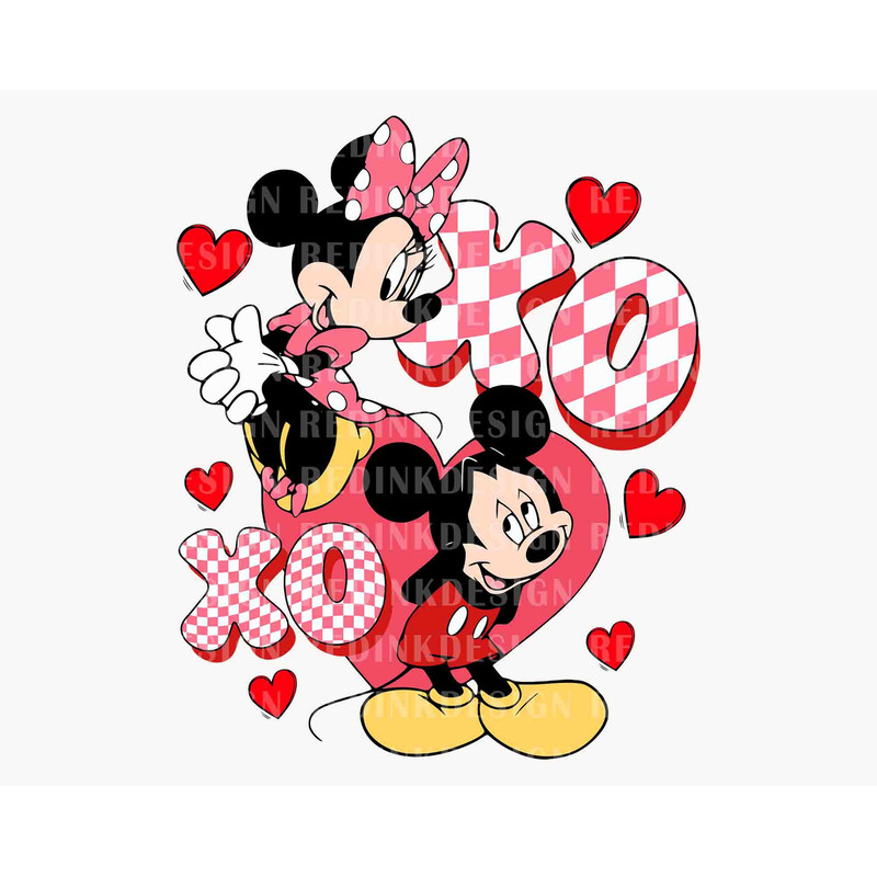 Valentine's Day SVG, Happy Valentines Svg, Funny Valentine's Day, Xoxo Valentines Svg, Magical Valentines Svg, Mouse Couple Valentines Svg.jpg