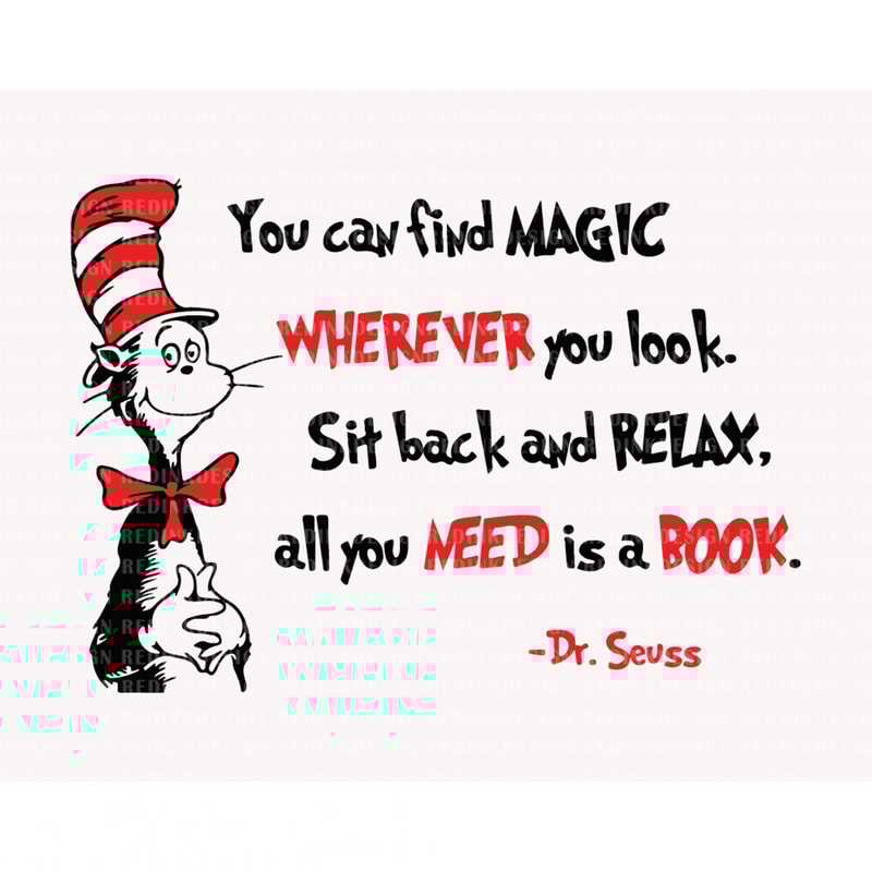 You Can Find Magic SVG, Dr.Suess Svg, Cat In The Hat Svg, Dr.Suess Day Png, Read Across America Svg, Thing 1 Thing 2, Teacher Life Png.jpg