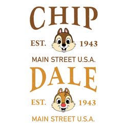 chip and dale svg png, chip and dale couple png, chip and dale matching png svg, valentines png, digital file 1