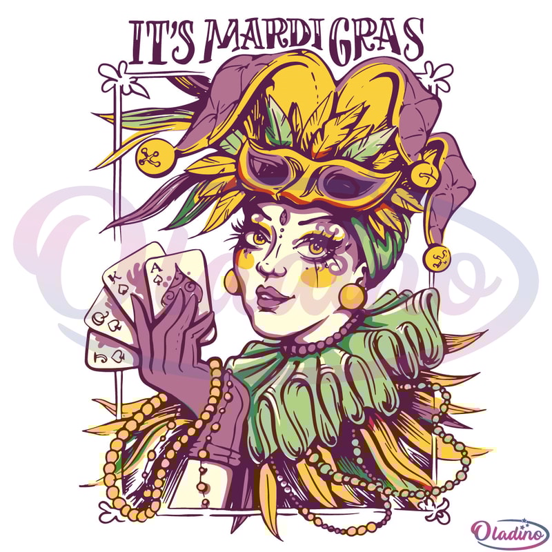 Its Mardi Gras Yall Funny Mardi Gras Carnival SVG Digital File.png