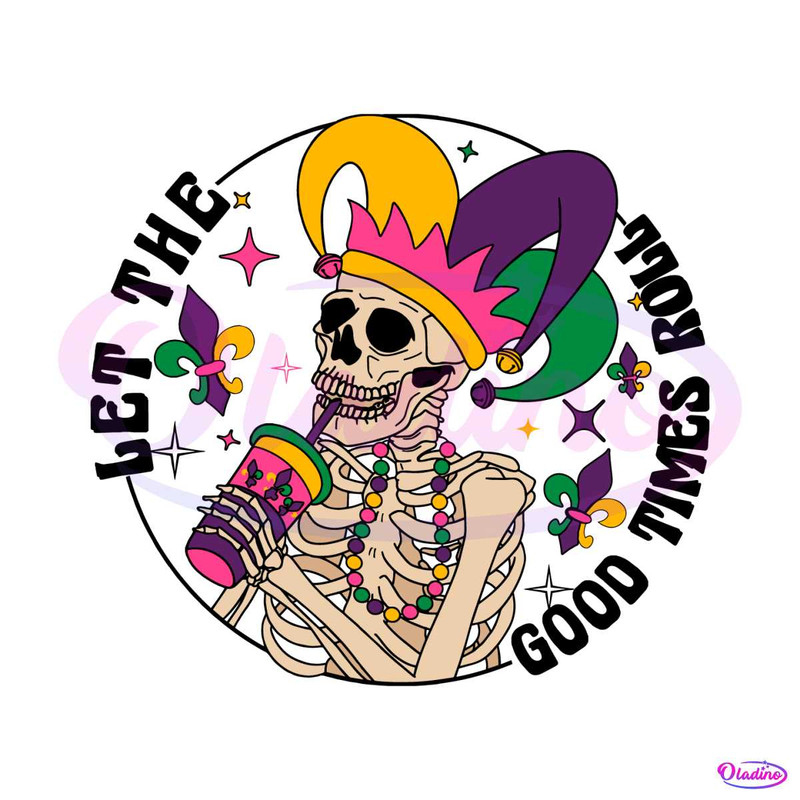 Retro Let The Good Times Roll SVG.jpg