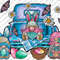 Easter Gnomies Truck Png Sublimation Design, Easter Day, Happy Easter Day Clipart, Easter Gnomies Png, Easter Bunny Png, Digital Download.jpg
