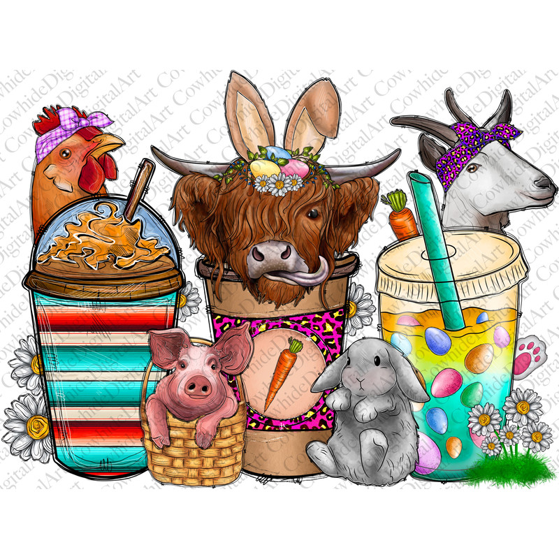 Farm Easter Day Coffee Drink Png,Easter Day Sublimation Designs,Easter Day, Farm Sublimation Png,Easter Day Drink Design,Easter Bunny Design.jpg