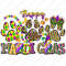 Happy Mardi Gras paws, paw print sublimation design, Mardi Gras sublimation,Happy Mardi Gras sublimation designs digital,sublimation designs.jpg