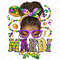 Mardi Gras afro messy bun png sublimation design download, Messy bun png, Mardi Gras png, afro woman png, sublimate designs download.jpg