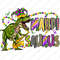 Mardi Gras Dinosaur Png Sublimation Design, Mardi Saurus Png, Mardi Gras PNG, Fat Tuesday Png, Fat Tuesday Png, Western png,Digital Download.jpg
