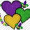 Mardi Gras Heart Sublimation PNG Design, Heart Png, Digital Download, Happy Mardi Gras, Mardi Gras, Mardi Gras Png, Mardi Gras Sublimation.jpg