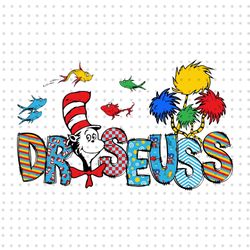 dr seuss png, cat in the hat png, retro dr seuss png, read across america png, thing 1 thing 2 png, one fish two fish, t