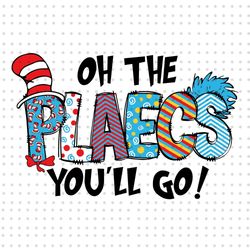 oh the places you will go png, cat in the hat png, dr seuss day png, read across america png, thing 1 thing 2, reading p