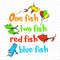 One Fish Two Fish Red Fish Blue Fish PNG, Cat In The Hat Png, Dr Seuss Png, Read Across America Png, Thing 1 Thing 2 Png, Digital Download.jpg
