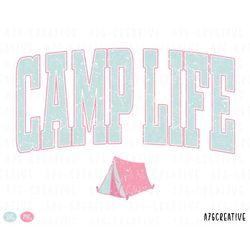 retro camp life png svg, camp life shirt, summer, vintage, 17