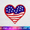 American Flag Heart Svg, Independence Day Svg, Patriotic Svg, 4th of July.jpg