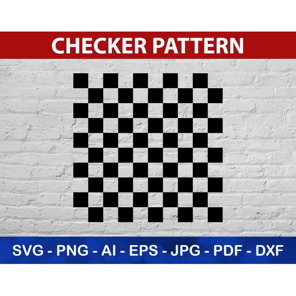 Checker Pattern Svg, Black and White Checker Board Png, Jpg, - Inspire ...