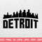 Detroit City Svg, Silhouette Svg, Detroit Skyline Svg, City Logo Svg, Instant Svg File.jpg
