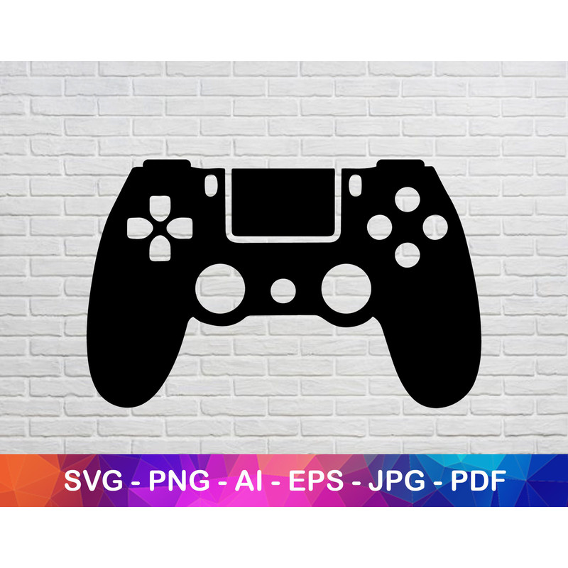 Game Controller Svg, Gamer Svg, Video Game Svg, Silhouette Svg, Svg Files, Instant Svg.jpg