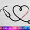 Heart Stethoscope Svg, Essential Worker Nurse and Doctor Design.jpg