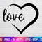 Love Heart Svg, Love Svg, Heart Silhouette Svg, Letter Svg, Silhouette Svg, Heart Shape Svg, Instant Svg.jpg