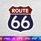 Route 66 Svg, Highway Sign Vector Clipart Illustration Dxf, Png, Pdf.jpg