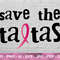 Save the Tatas svg, png, jpg, dxf Files for Cricut, Pink Awareness Ribbon Digital Download.jpg