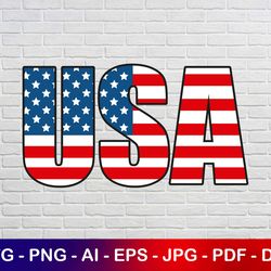 usa flag svg, usa blue type svg, patriotic svg, 4th of july shirt svg, usa memorial day, usa map silhouette, usa map cri