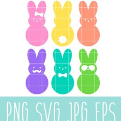 cute peeps svg, happy easter svg, easter egg svg, spring svg, cricut, silhouette vector cut filesvg