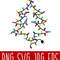 Garland Christmas Tree Svg, Christmas Lights Svg, Christmas Svg, Cricut, Silhouette Cut File.jpg