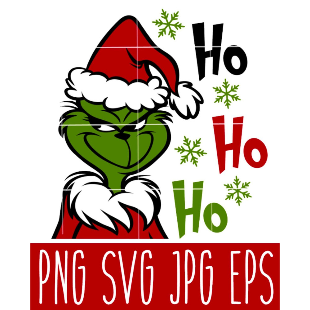 Grinch Face Svg, Christmas Svg, Merry Grinchmas Svg, Santa Claus Svg, Cricut, Silhouette Vector Cut File 1.jpg