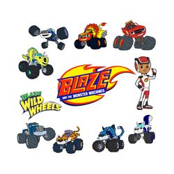 blaze and monster machines gift svg,svg,monster machines svg,blaze party svg,crusher svg,centerpieces decoration svg,svg