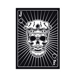 j skull k svg, trending svg, skull svg, jack card svg , black horror skull svg, j card svg, skull tattoo svg, poker card
