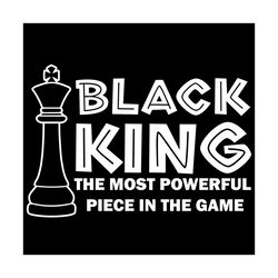 black king the most powerful piece in the game svg, trending svg, king svg, black king svg, chess svg, piece game svg, c