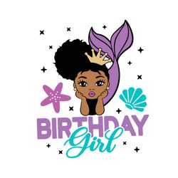 mermaid birthday girl png, birthday png, happy birthday png, mermaid birthday png, birthday girl png, mermaid girl png,