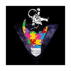 autism awareness astronaut puzzle autistic svg, awareness svg, autism svg, astronaut svg, puzzlesvg, autism brother svg,