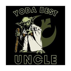 yoda best uncle star war svg